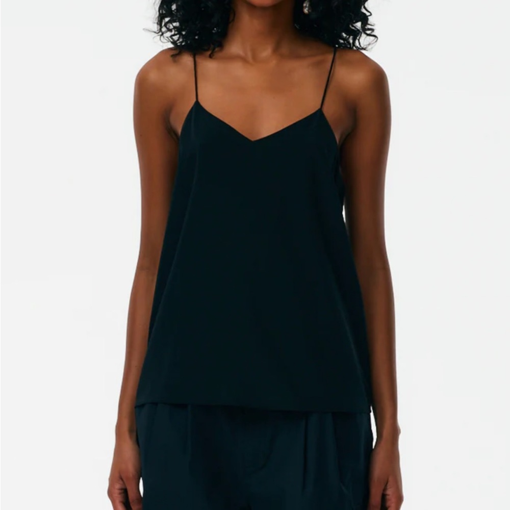 COPY - Tibi Classic Silk Cami Tank in Red, size 2 - Picture 3 of 5